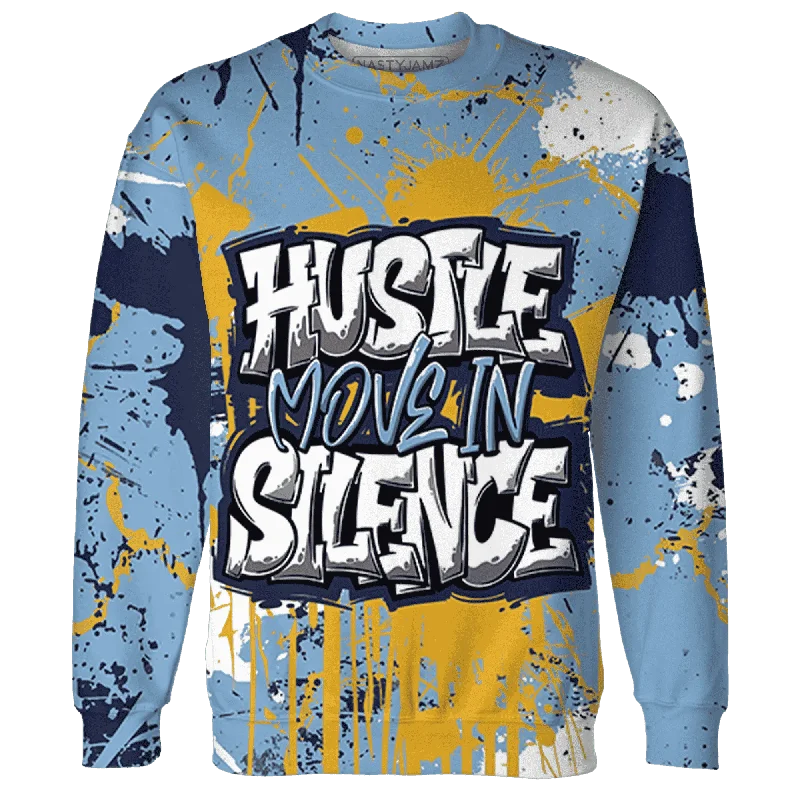 NastyJamz First In Flight 1s Sweatshirt Match Hustle Move In Silence All-Over Print