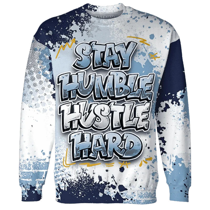 NastyJamz First In Flight 1s Sweatshirt Match Stay Humble Hustle Hard All-Over Print