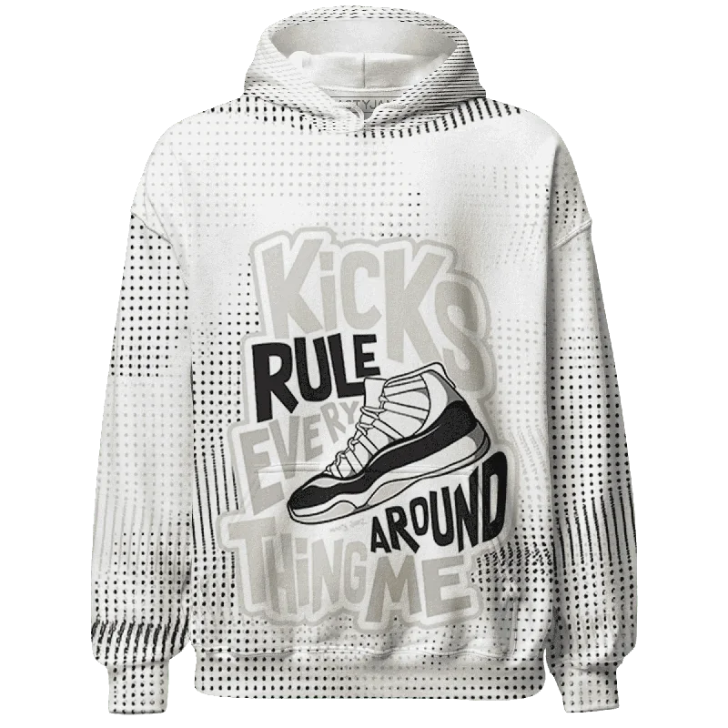 NastyJamz Gratitude 11s Hoodie Match Kicks Rule All-Over Print