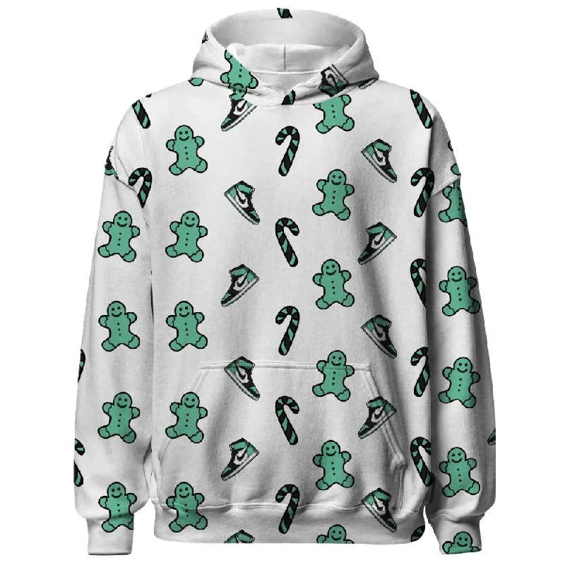 High OG Green Glow 1s NastyJamz Hoodie Match Candy Cookie Kicks All-Over Print