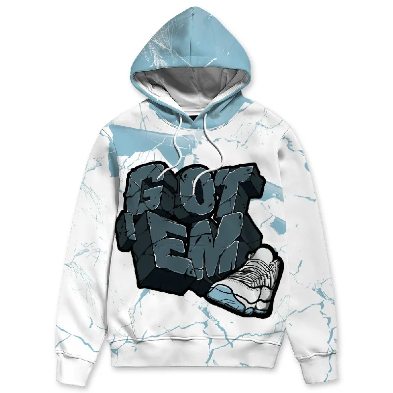 Legend Blue 11s NastyJamz Hoodie Match Got Em All-Over Print