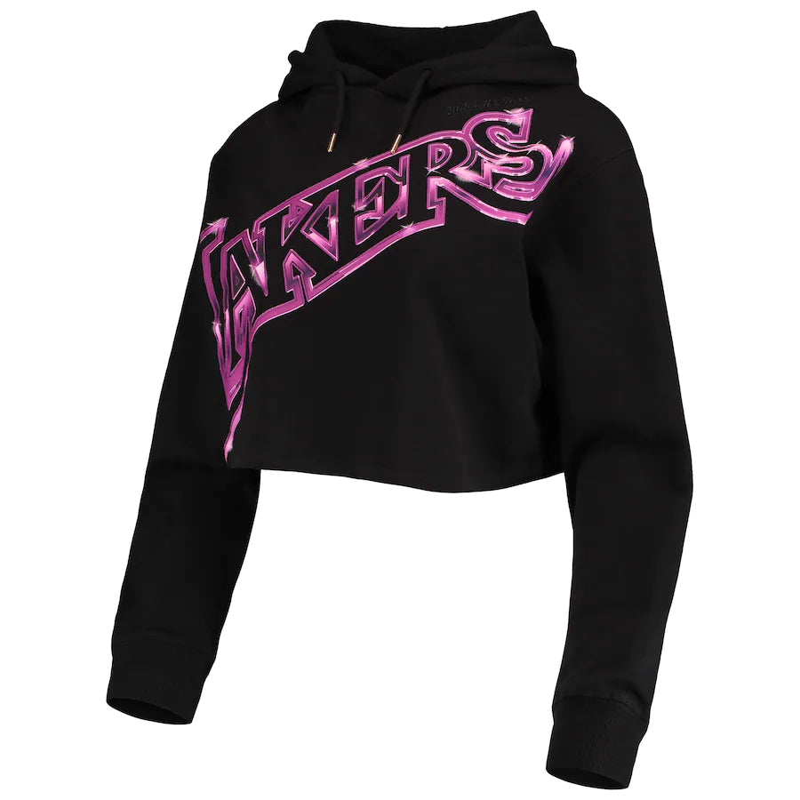 Los Angeles Lakers Women's Big Face 4.0 Crop Hoodie