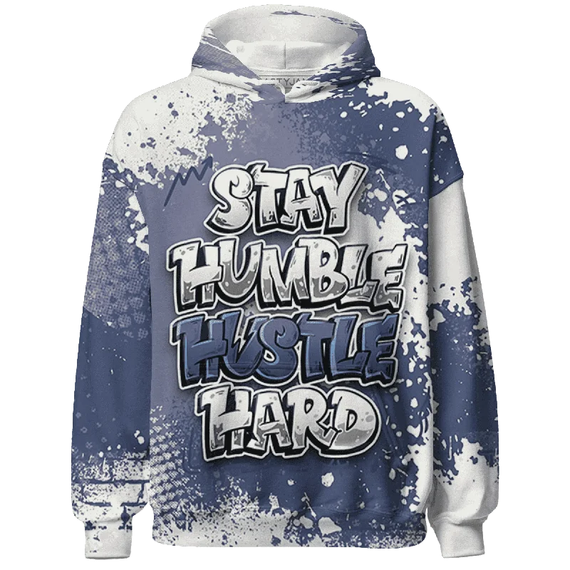 NastyJamz Low Diffused Blue 11s Hoodie Match Stay Humble Hustle Hard All-Over Print