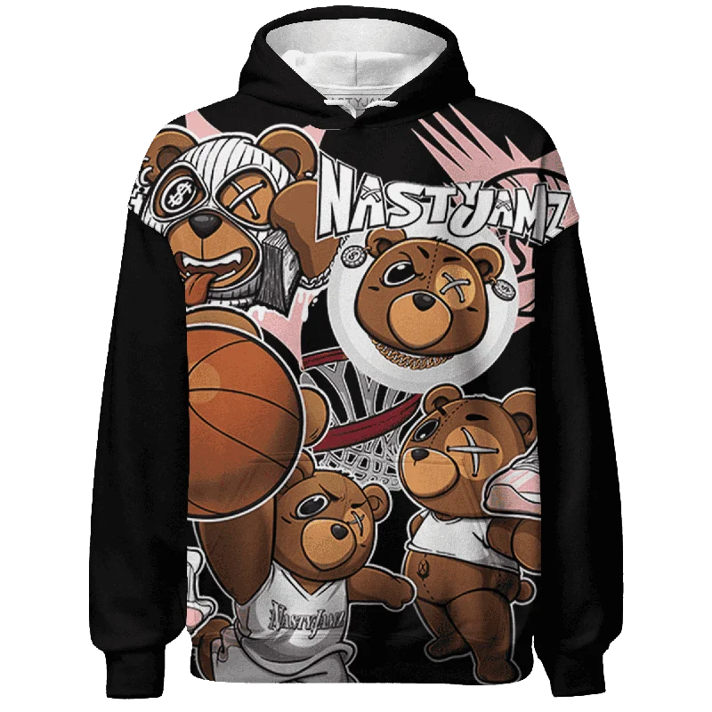 NastyJamz Low Legend Pink 11s Hoodie Match BER Wallpapers All-Over Print