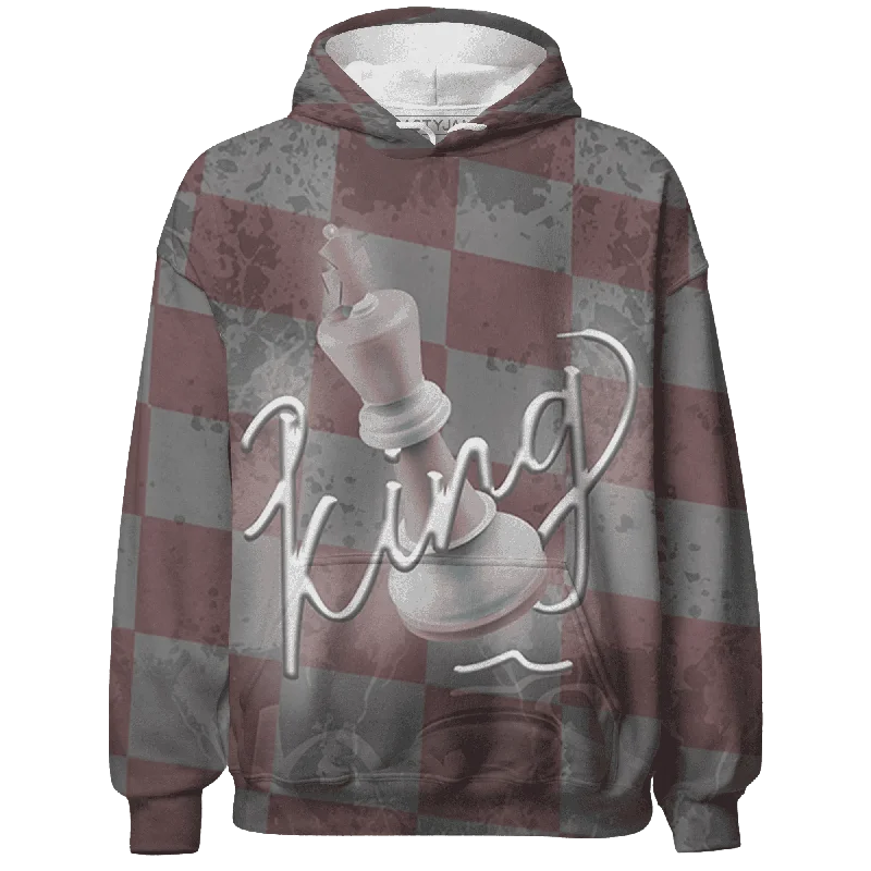 NastyJamz Low Legend Pink 11s Hoodie Match Black King All-Over Print