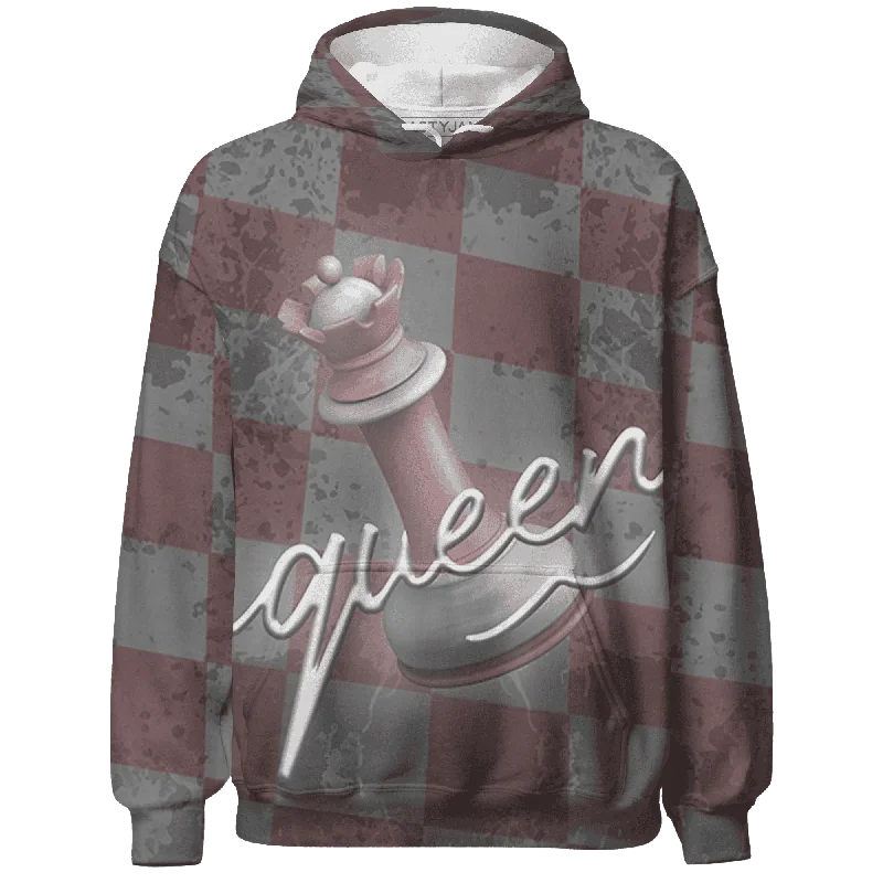 NastyJamz Low Legend Pink 11s Hoodie Match Black Queen All-Over Print