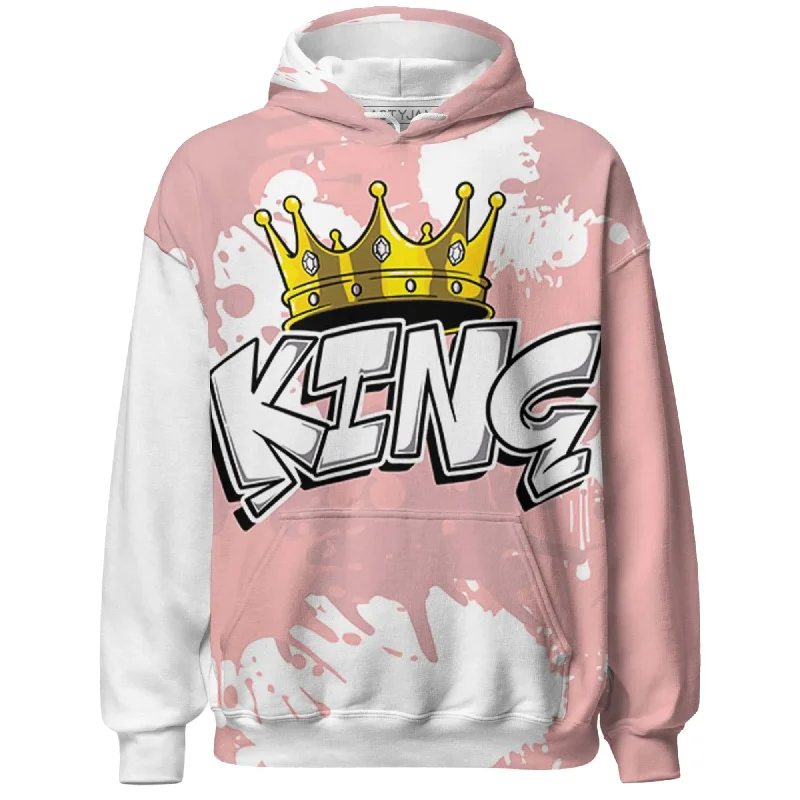 NastyJamz Low Legend Pink 11s Hoodie Match KING All-Over Print