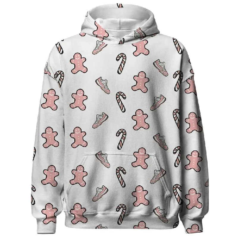 Low Legend Pink 11s NastyJamz Hoodie Match Candy Cookie Kicks All-Over Print