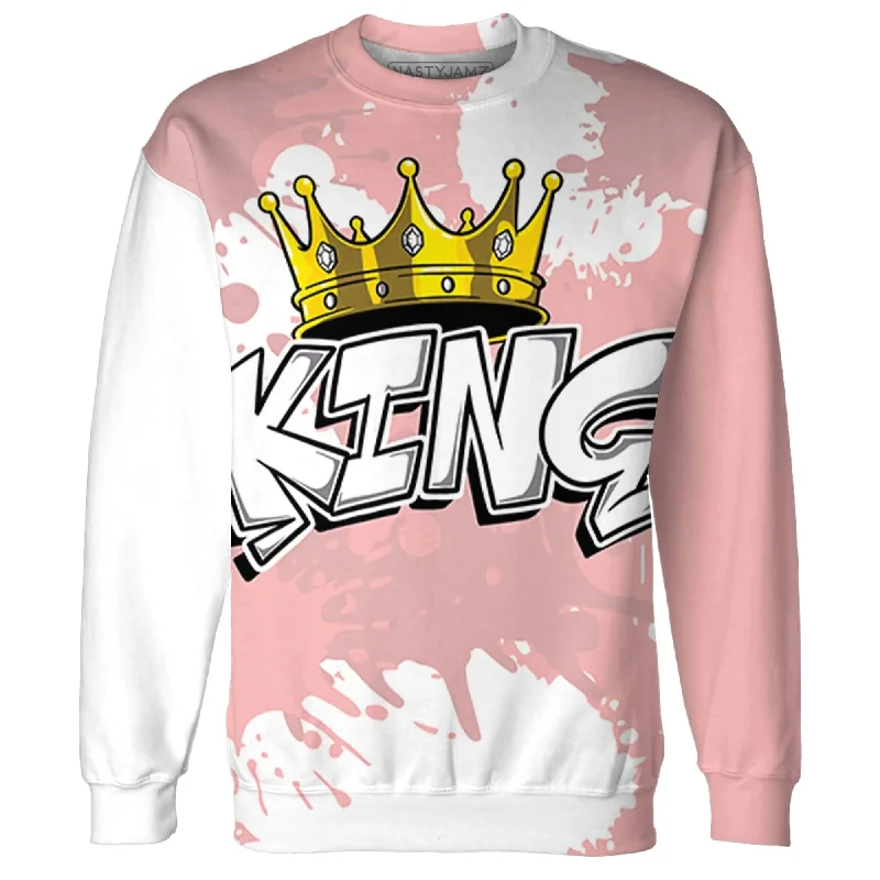 NastyJamz Low Legend Pink 11s Sweatshirt Match KING All-Over Print