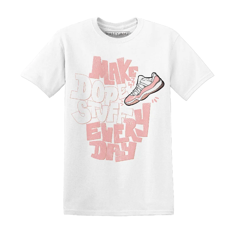 NastyJamz Low Legend Pink 11s T-Shirt Match Dope Sneaker