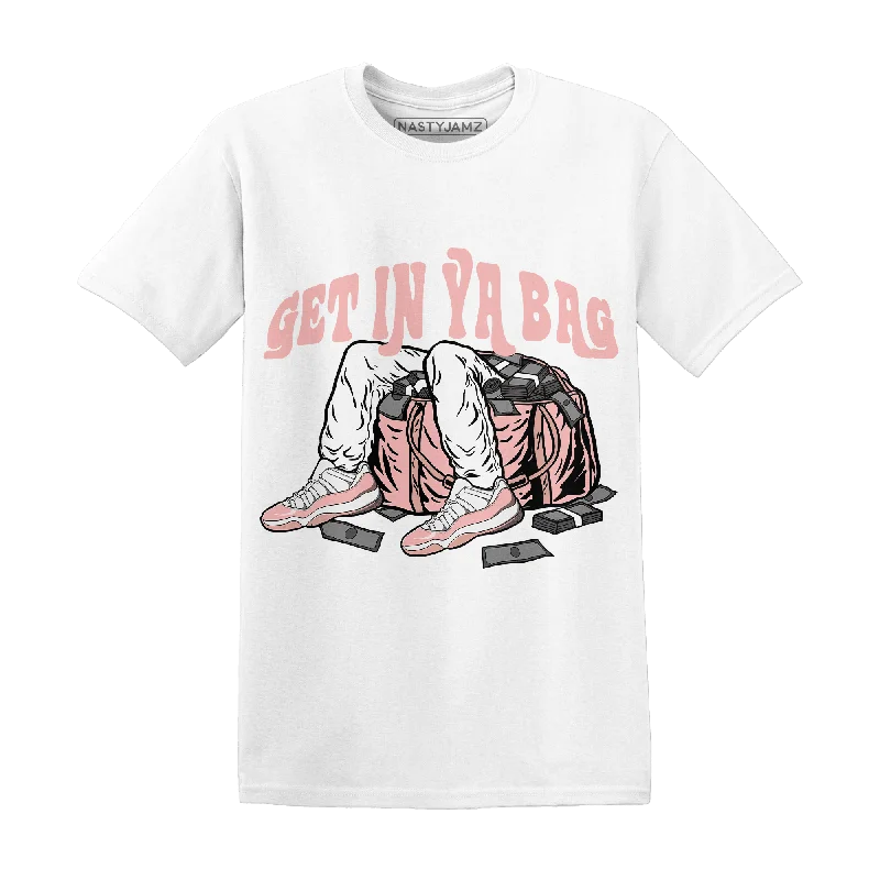 NastyJamz Low Legend Pink 11s T-Shirt Match Get In Ya Bag