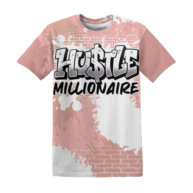 Unisex Casual Fashion Trends NastyJamz Low Legend Pink 11s T-Shirt Match Hustle Millionaire All-Over Print