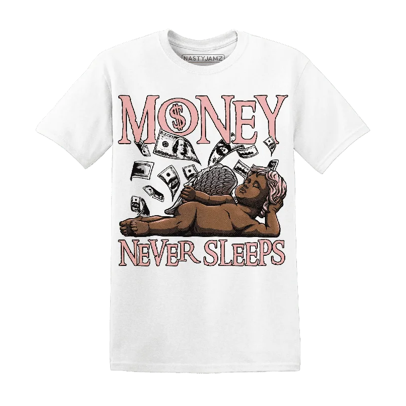 NastyJamz Low Legend Pink 11s T-Shirt Match Money Never Sleeps