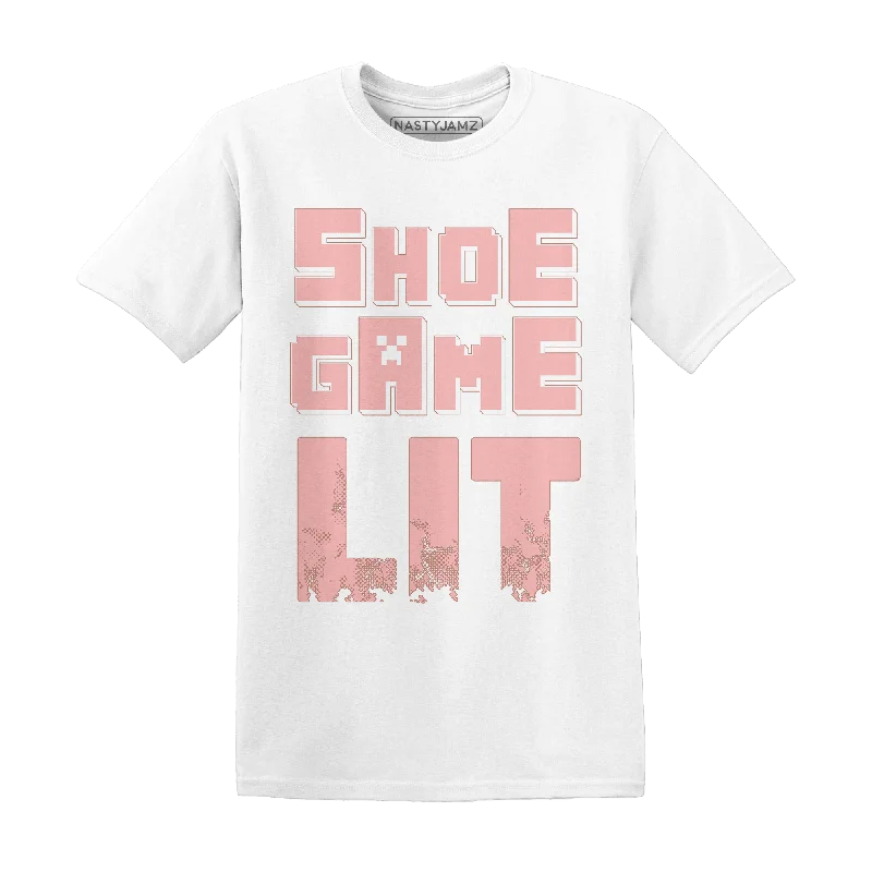 NastyJamz Low Legend Pink 11s T-Shirt Match Shoe Game Lit