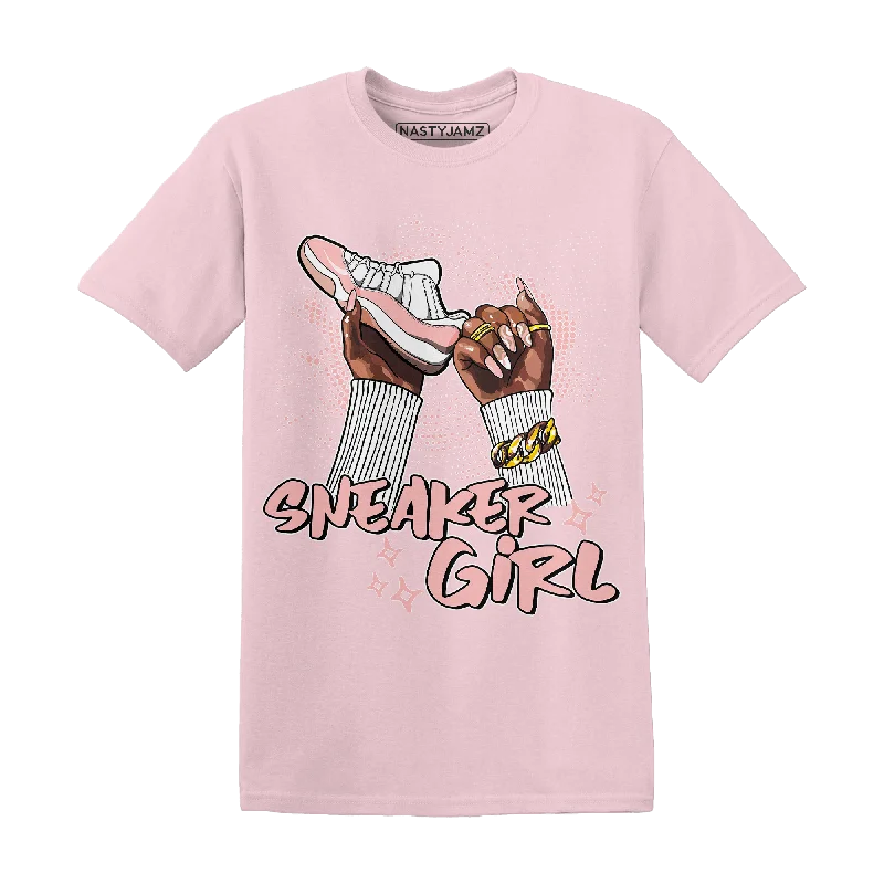 NastyJamz Low Legend Pink 11s T-Shirt Match Sneaker Girl Nail