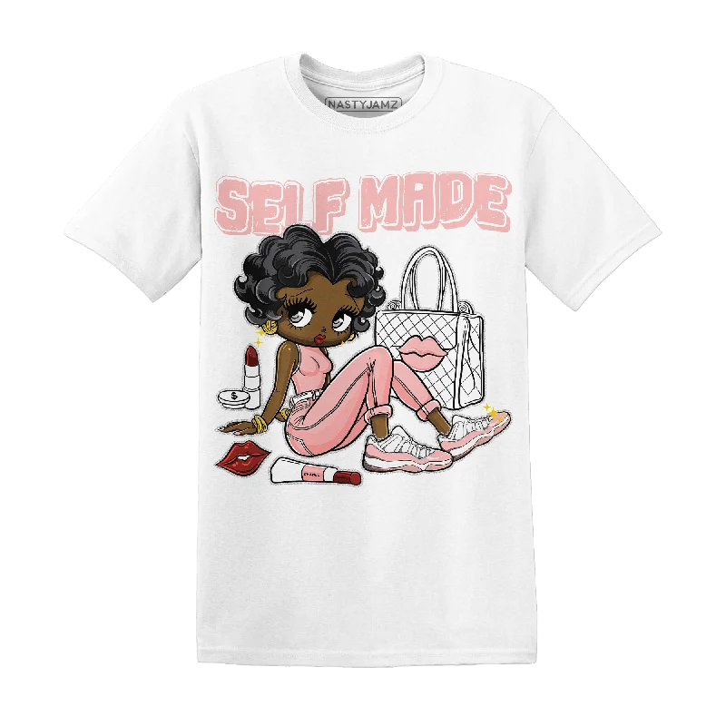 NastyJamz Low Legend Pink 11s T-Shirt Match Sneaker Girl Selfmade