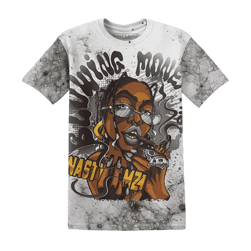 Functional And Stylish Unisex Wear NastyJamz Low Mocha 1s T-Shirt Match Blowing Money Fast Girl All-Over Print
