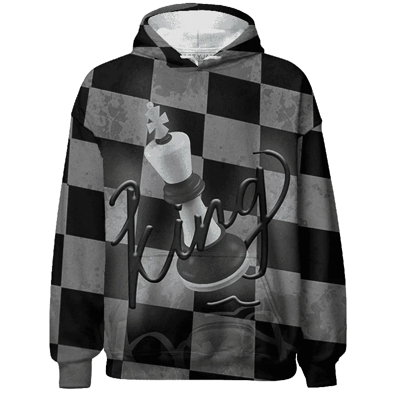 NastyJamz Low Space Jamz 11s Hoodie Match Black King All-Over Print