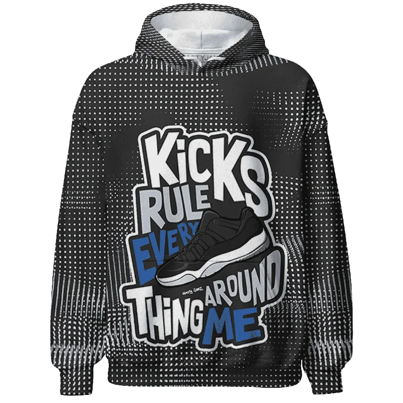 NastyJamz Low Space Jamz 11s Hoodie Match Kicks Rule All-Over Print