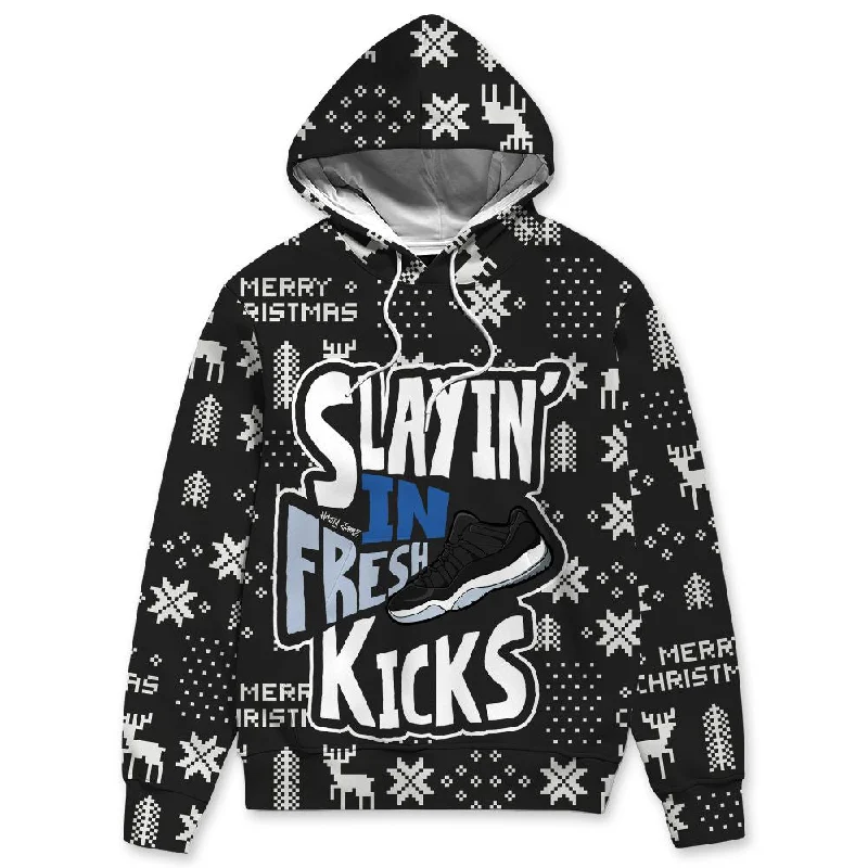 Low Space Jamz 11s NastyJamz Hoodie Match Slayin Kicks All-Over Print