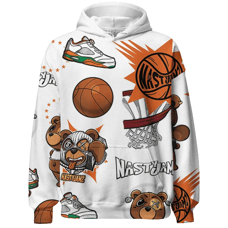 NastyJamz MAM Hurricanes 5s Hoodie Match BER Icon Wallpapers All-Over Print