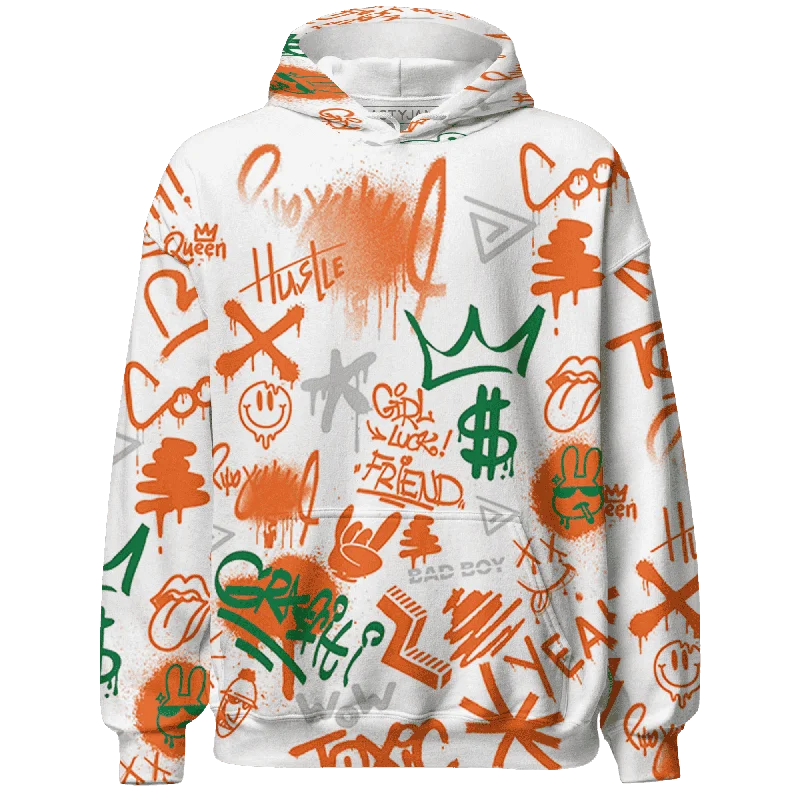 NastyJamz MAM Hurricanes 5s Hoodie Match Graffiti King Doodle Style All-Over Print