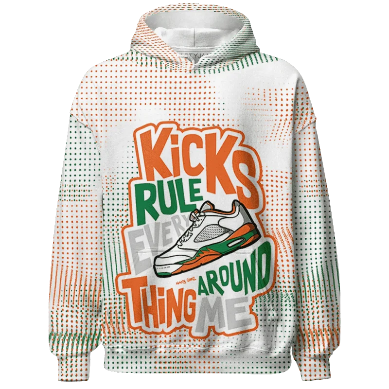 NastyJamz MAM Hurricanes 5s Hoodie Match Kicks Rule All-Over Print