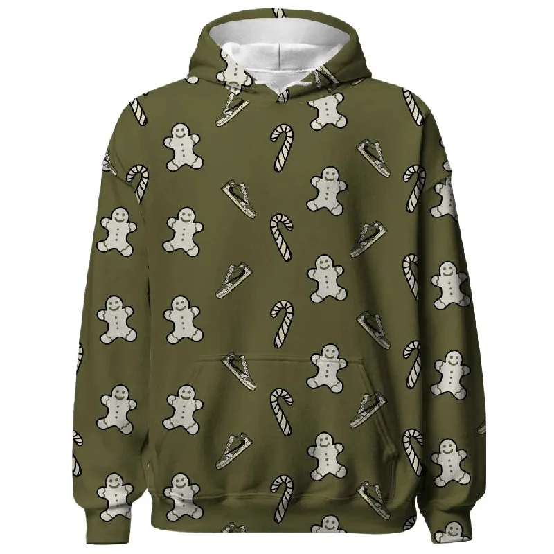 Medium Olive 1s NastyJamz Hoodie Match Candy Cookie Kicks All-Over Print