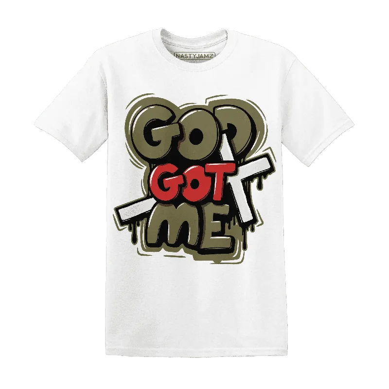 Medium Olive 1s NastyJamz T-Shirt Match God Got Me