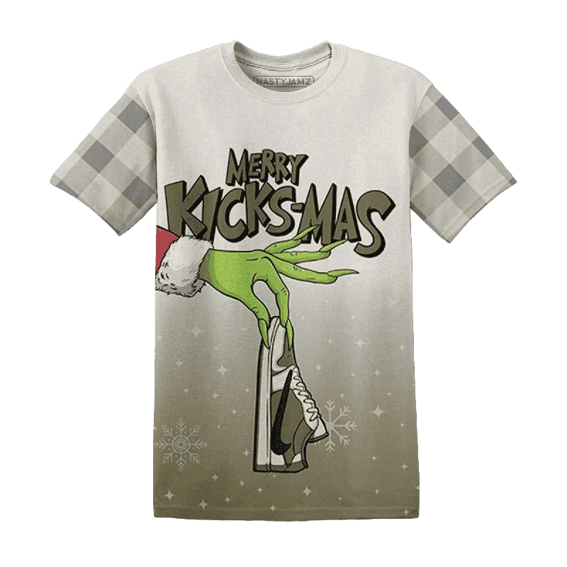 Functional And Stylish Unisex Outerwear Medium Olive 1s NastyJamz T-Shirt Match Merry Kicksmas All-Over Print