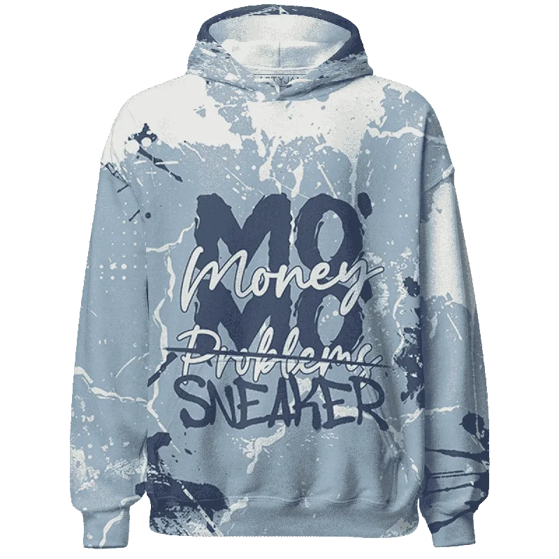 NastyJamz Mid Diffused Blue Grey 1s Hoodie Match MO sneaker All-Over Print