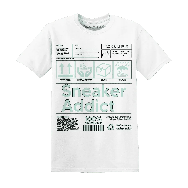 NastyJamz AF 1 Low Jade Ice White T-Shirt Match Sneaker Addict