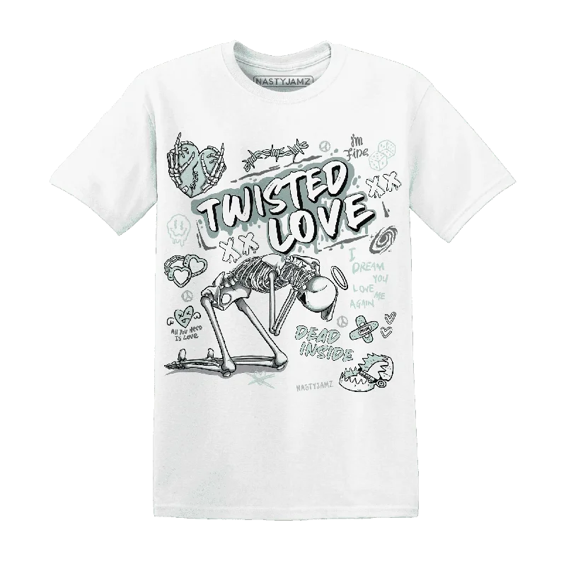 NastyJamz AF 1 Low Jade Ice White T-Shirt Match Twisted Love