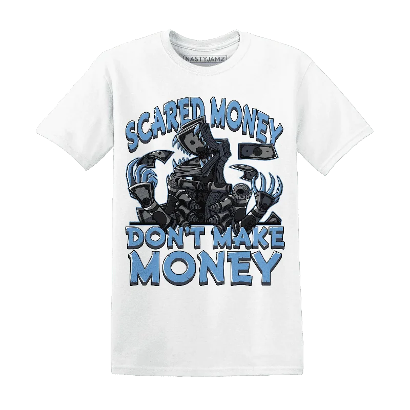 NastyJamz AM Plus Black Univercitii Blue T-Shirt Match Scared Money