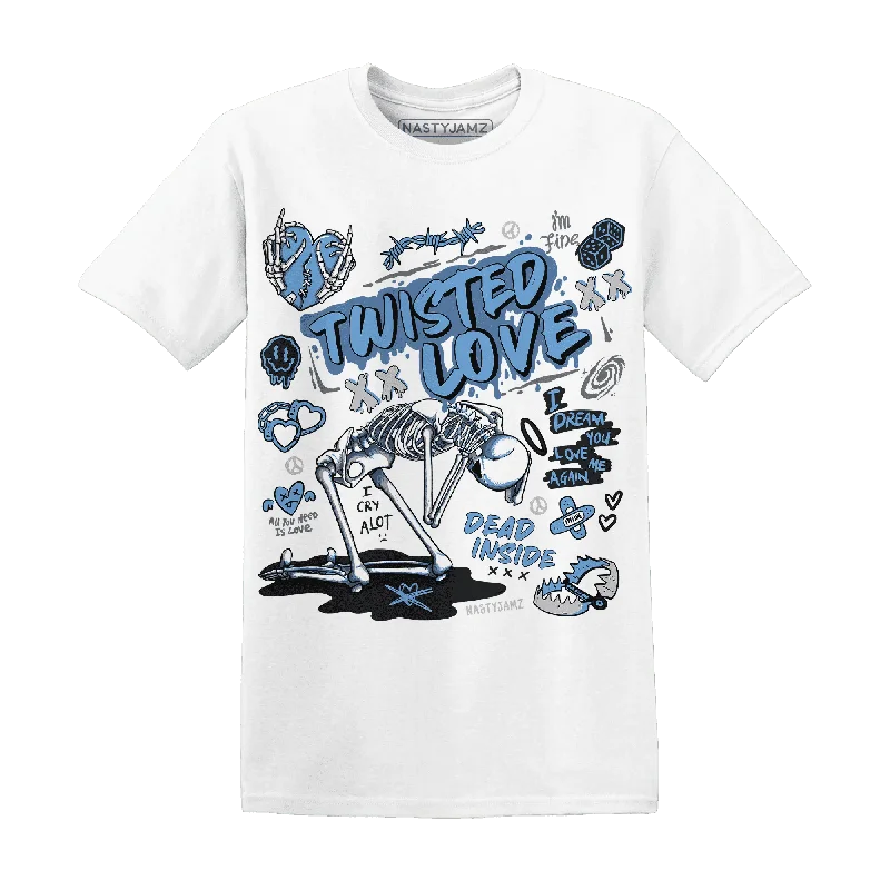 NastyJamz AM Plus Black Univercitii Blue T-Shirt Match Twisted Love