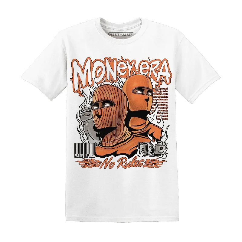 NastyJamz AM TW White Orange T-Shirt Match Money Era