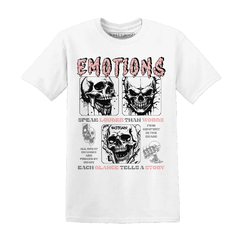 NastyJamz Low Legend Pink 11s T-Shirt Match Emotions Skull