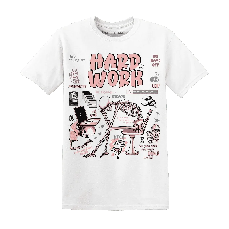 NastyJamz Low Legend Pink 11s T-Shirt Match Hard Work