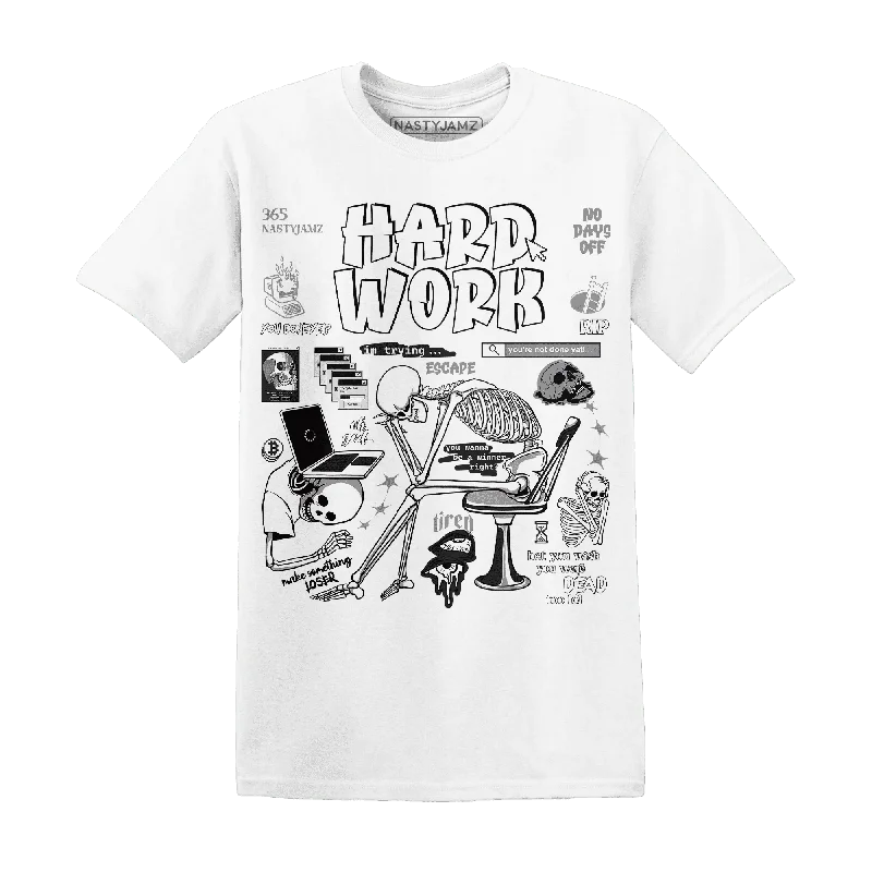 NastyJamz Low Mocha 1s T-Shirt Match Hard Work