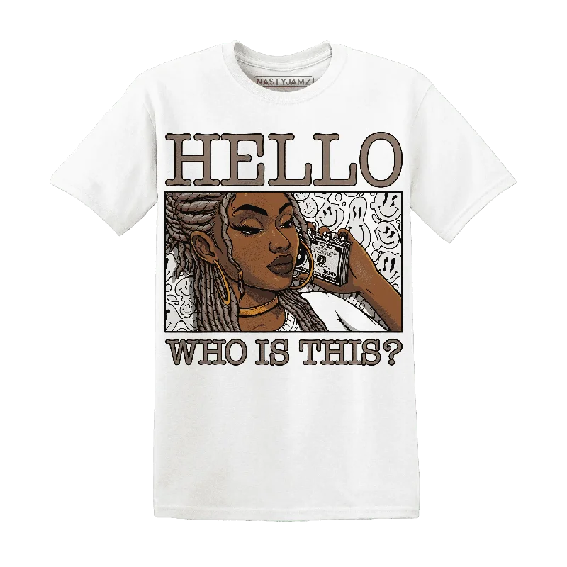 NastyJamz Low Mocha 1s T-Shirt Match Hello Girl