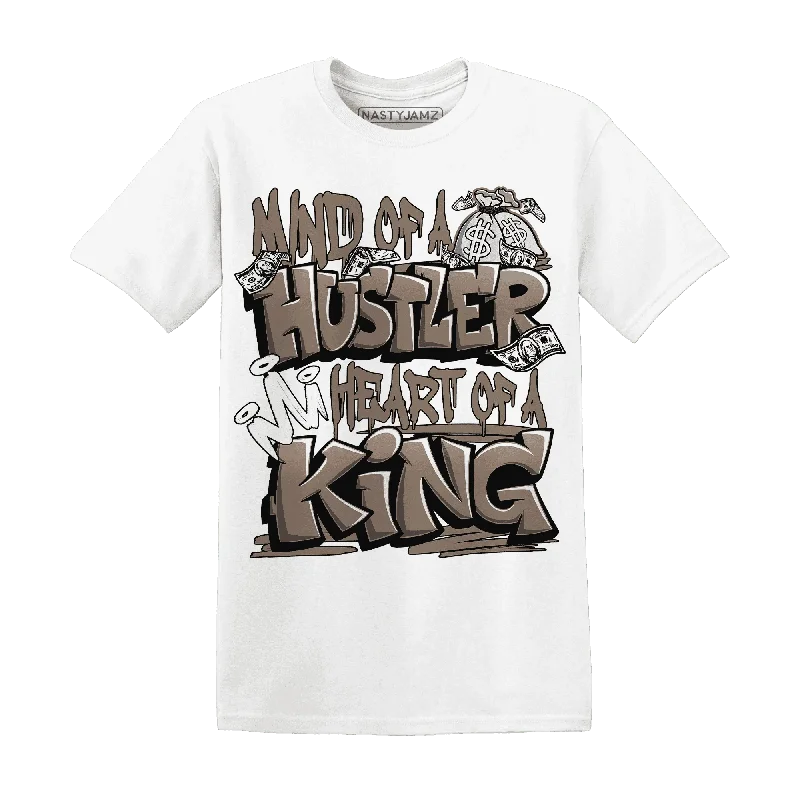 NastyJamz Low Mocha 1s T-Shirt Match Hustler Heart King