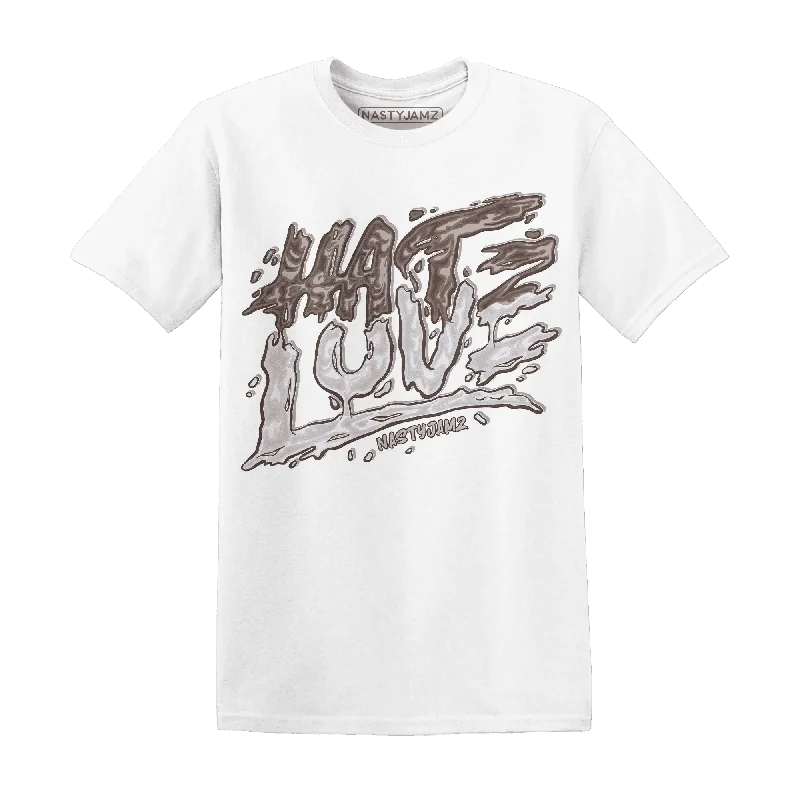 NastyJamz Low Mocha 1s T-Shirt Match Love Hate