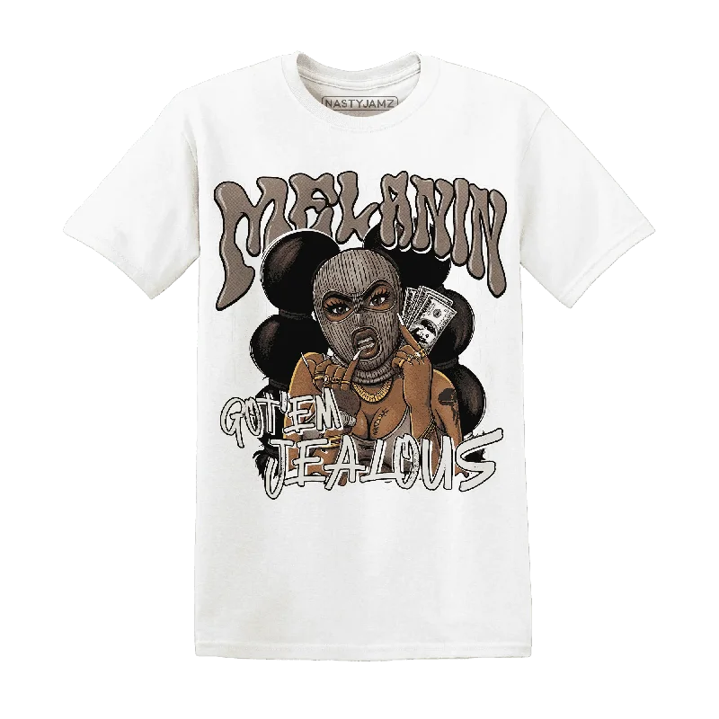 NastyJamz Low Mocha 1s T-Shirt Match Melanin Got Em Jealous