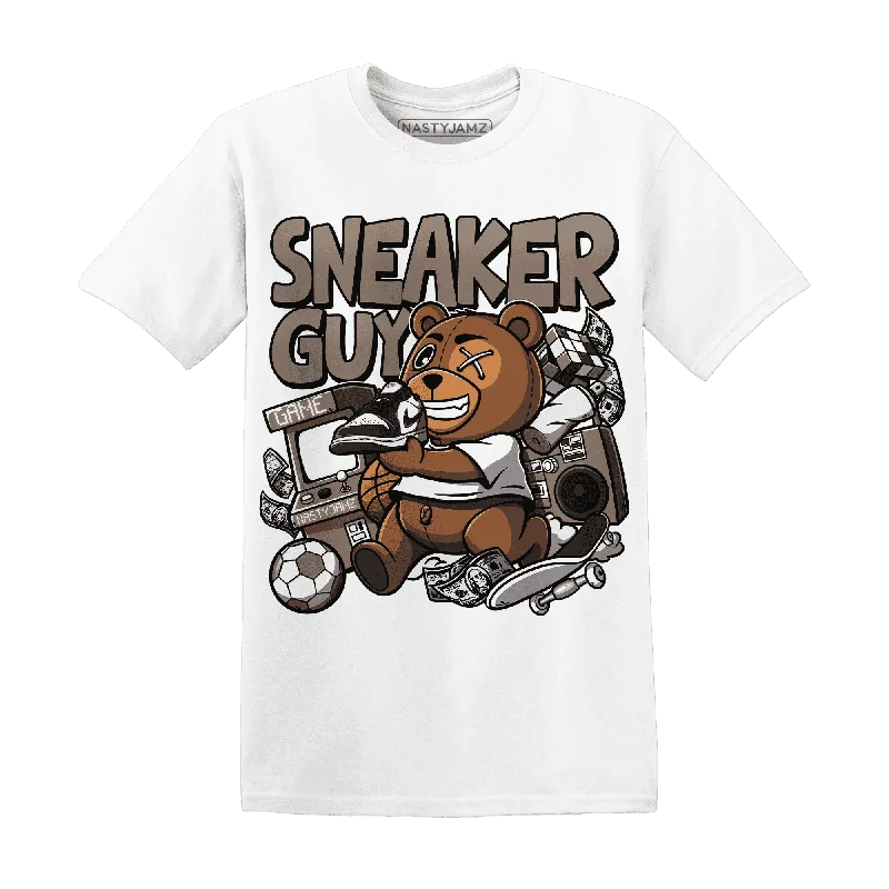 NastyJamz Low Mocha 1s T-Shirt Match Sneaker BER