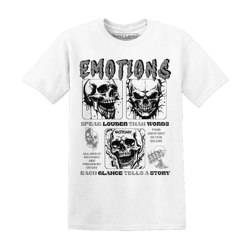 NastyJamz Low Space Jamz 11s T-Shirt Match Emotions Skull