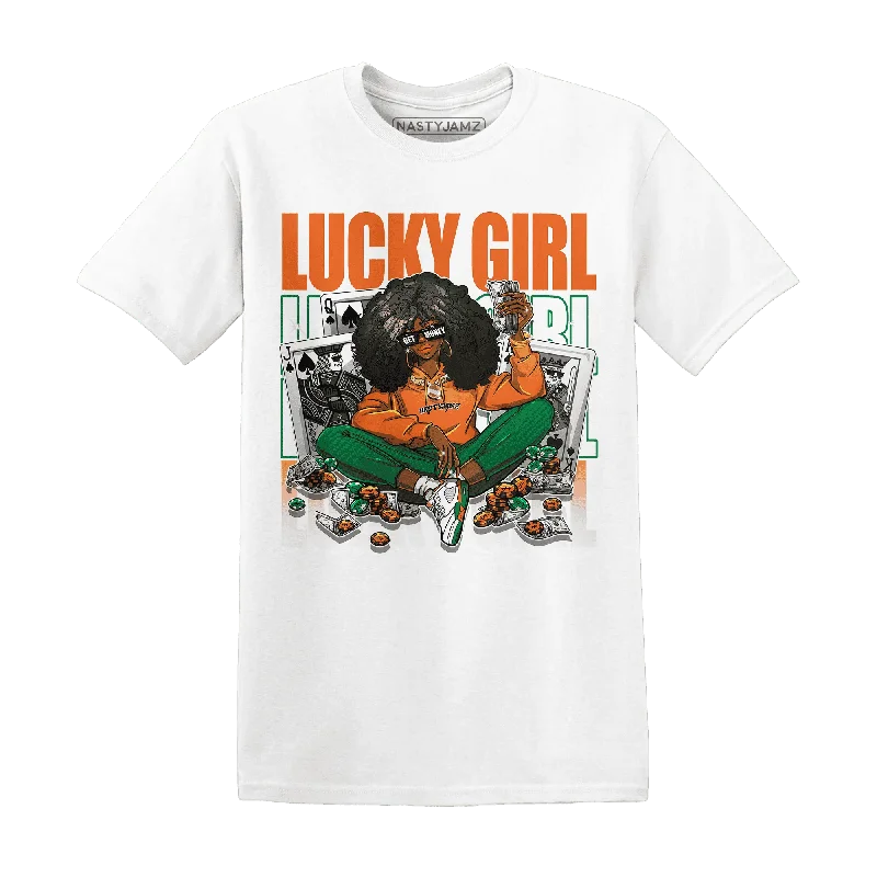 NastyJamz MAM Hurricanes 5s T-Shirt Match Lucky Girl