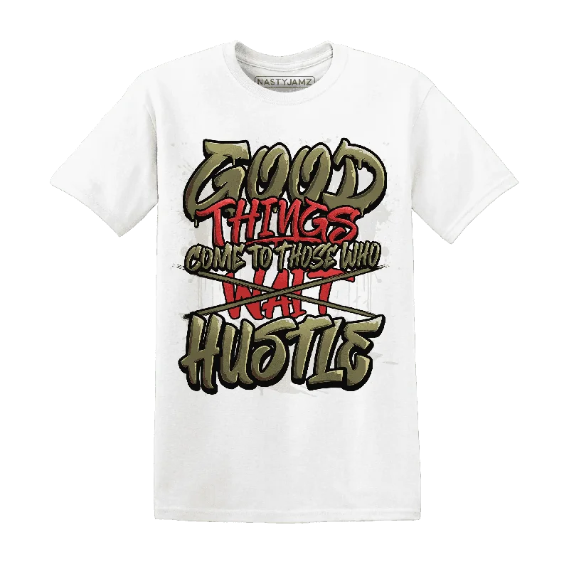 NastyJamz Medium Olive 1s T-Shirt Match Good Things