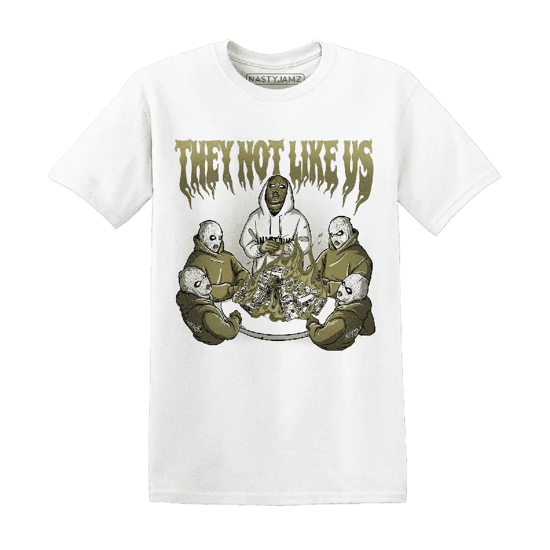 NastyJamz Medium Olive 1s T-Shirt Match They Not Like Us