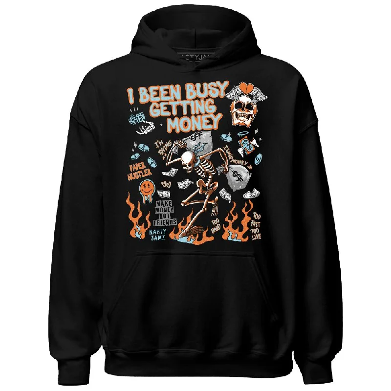 NBL 9060 Sun Glow Team Sky Blue NastyJamz Hoodie Match Busy Getting Money Skull