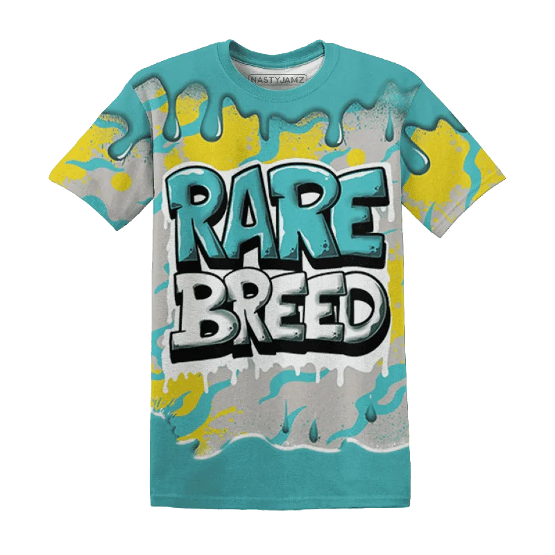 Versatile Clothing For All Genders NastyJamz NBL Cyan Burst 9060 T-Shirt Match Rare Breed Drippin All-Over Print